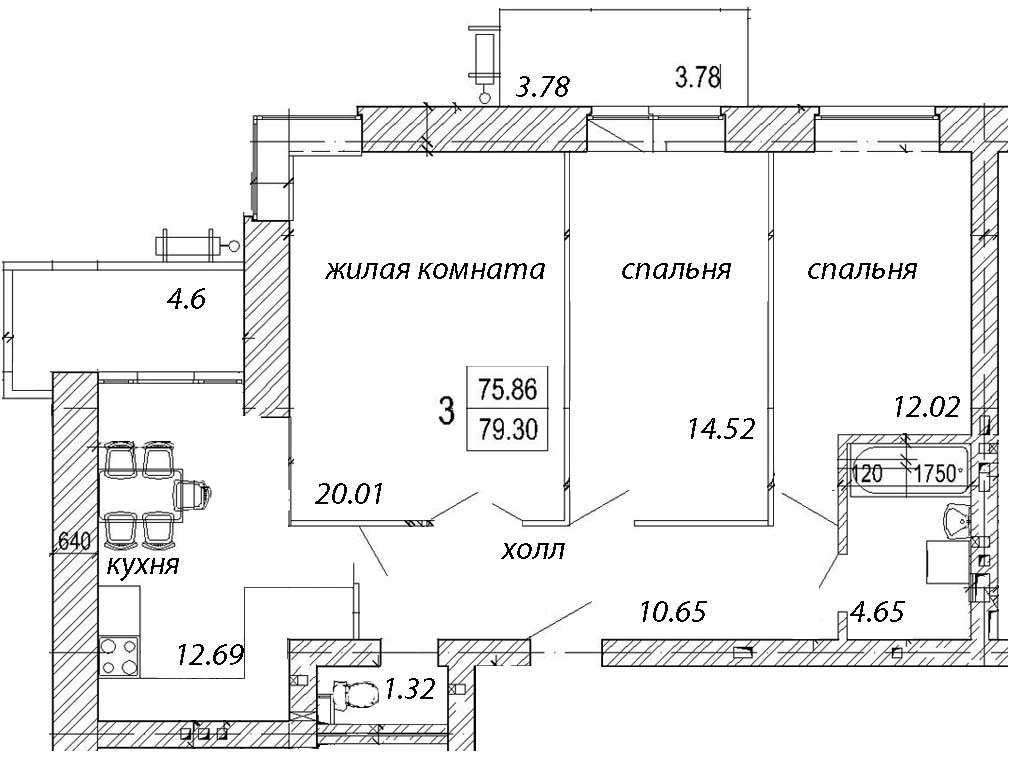 Планировка трехкомнатной квартиры. Планировка трехкомнатной квартиры с двумя балконами. План схема 3х комнатной квартиры. Планировка трехкомнатной квартиры с лоджией план. 3 Комнатная квартира в кирпичном доме планировка.