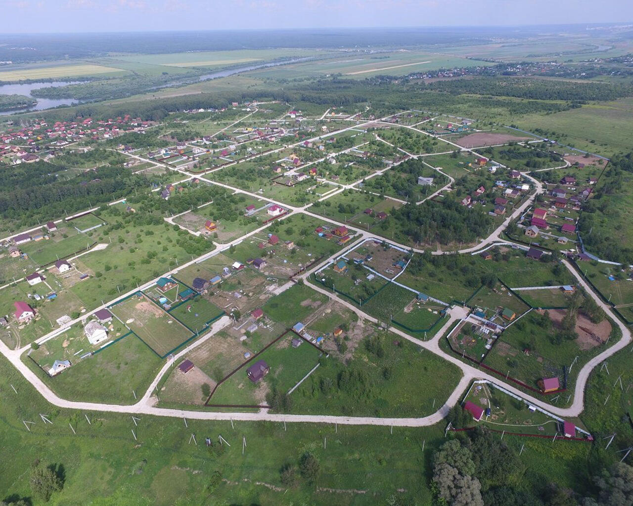 Коттеджный посёлок «Заокская Долина» Московская обл, Серпухов г, Кирпичного  завода п. Отзывы, цены, застройщик, фото, официальный сайт.